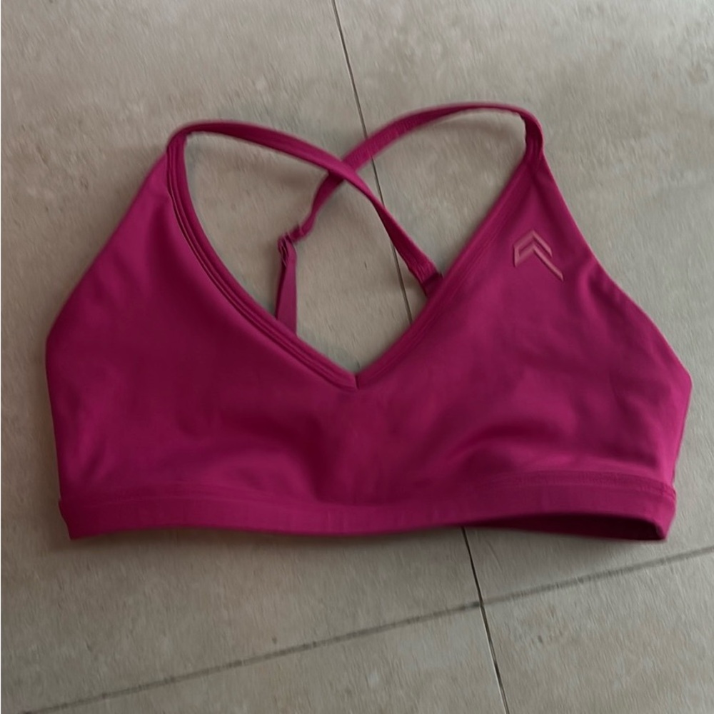 Oner Active Timeless Strappy Fuchsia Sports Bra